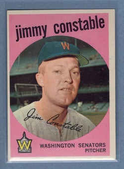 1959 Topps #451 Jimmy Constable EX-MT  GO213