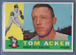 1960 Topps #274 Tom Acker EX-MT  GO560