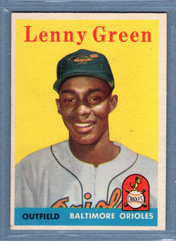 1958 Topps #471 Lenny Green EX  GO240
