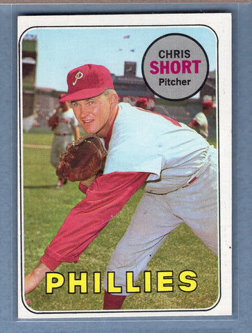 1969 Topps #395 Chris Short (b) EX-MT  GOWABB