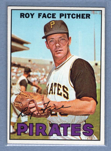 1967 Topps #49 Roy Face EX  GO446