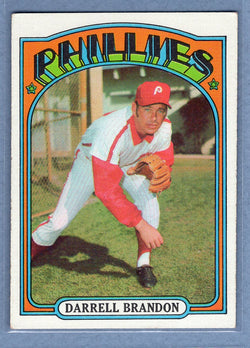 1972 Topps #283 Darrell Brandon  EX  GO315