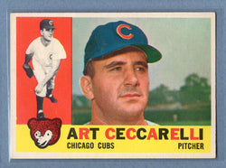 1960 Topps #156 Art Ceccarelli EX-MT  GO522
