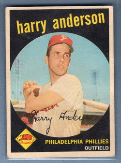 1959 Topps #85 Harry Anderson VG-EX    Set Break A