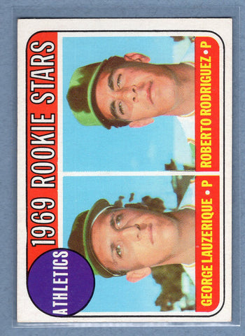 1969 Topps #358 Athletics Rookies EX-MT  GO477