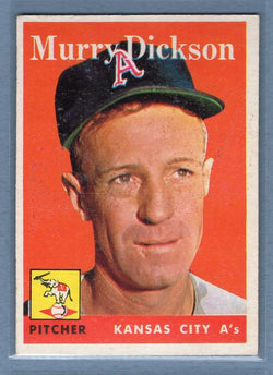 1958 Topps #349 Murry Dickson VG-EX     G0364