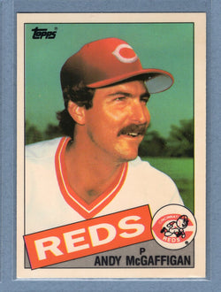 1985 Topps Tiffany #323 Andy McGaffigan NM