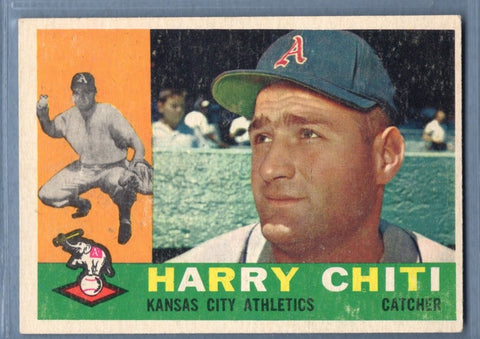 1960 Topps #339 Harry Chiti VG Set Break 1