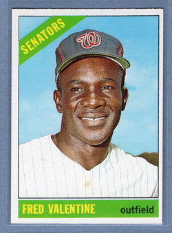 1966 Topps #351 Fred Valentine EX-MT  GO400