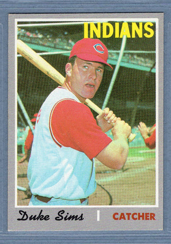 1970 Topps #275 Duke Sims  EX-MT  SB1