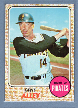 1968 Topps #53 Gene Alley (b)  EX-MT  GO550