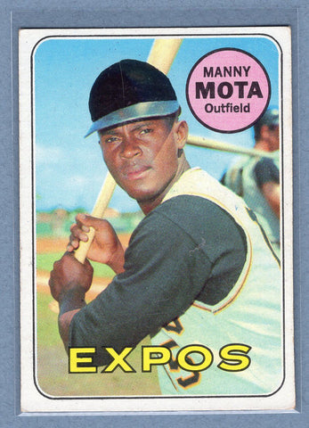 1969 Topps #236 Manny Mota (a) VG-EX  GO602