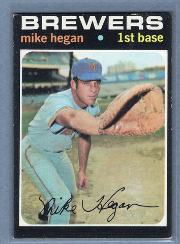 1971 Topps #415 Mike Hegan (a) EX  GO950