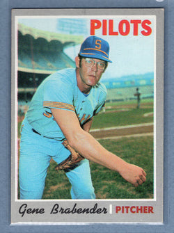 1970 Topps #289 Gene Brabender  EX  GO695