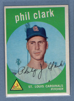 1959 Topps #454 Phil Clark EX-MT  GO213
