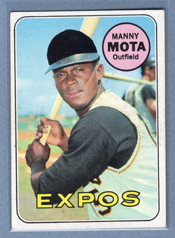 1969 Topps #236 Manny Mota (b) EX  GO602