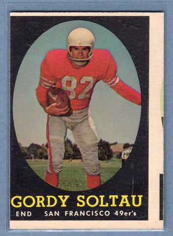 1958 Topps #130 Gordy Soltau (c) VG  GO801