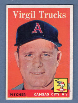 1958 Topps #277 Virgil Trucks EX  GO495