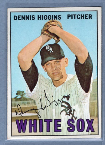 1967 Topps #52 Dennis Higgins EX  GO446