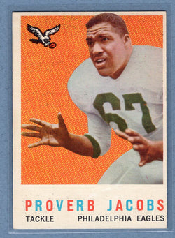 1959 Topps #108 Proverb Jacobs EX  GO138