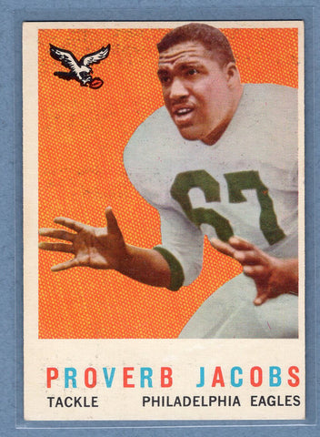 1959 Topps #108 Proverb Jacobs EX  GO138