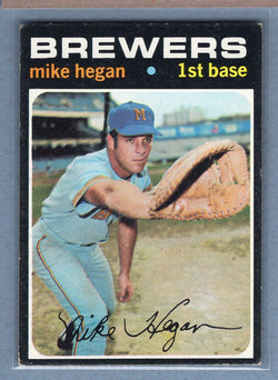 1971 Topps #415 Mike Hegan (b) EX  GO950