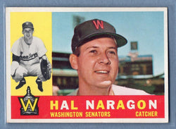 1960 Topps #231 Hal Naragon(b) EX   GO550