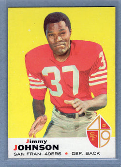 1969 Topps #113 Jimmy Johnson (HOF)  EX-MT  GO801