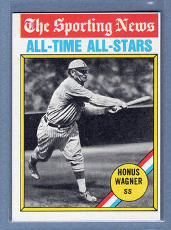 1976 Topps #344 Honus Wagner AT (HOF)  (i) EX-MT  GO450