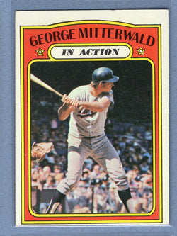 1972 Topps #302 George Mitterwald IA EX  GO500