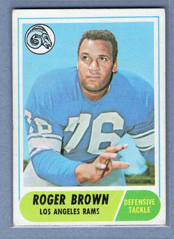 1968 Topps #158 Roger Brown(mk) VG  GO205
