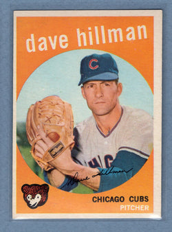 1959 Topps #319 Dave Hillman (1) EX-MT  GO73