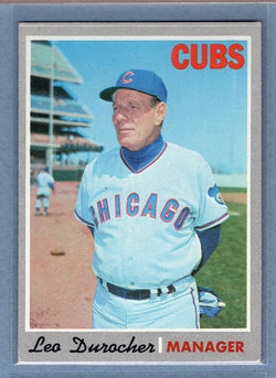 1970 Topps #291 Leo Durocher (HOF)  EX  GO695