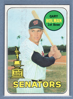 1969 Topps #361 Gary Holman EX  GO477