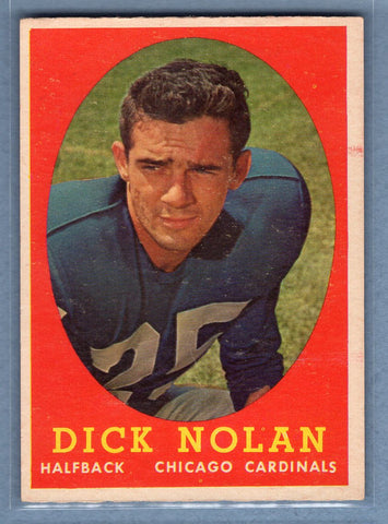 1958 Topps #131 Dick Nolan  EX  GO801