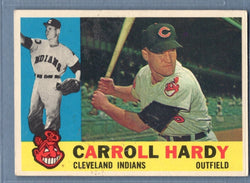 1960 Topps #341 Carroll Hardy VG Set Break 1