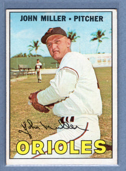 1967 Topps #141 John Miller EX  GO368