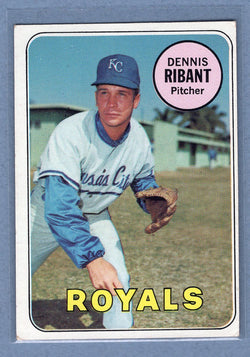 1969 Topps #463 Dennis Ribant  EX  GO577