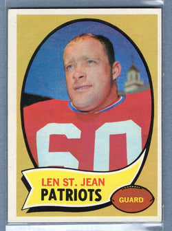 1970 Topps #33 Len St.Jean EX-MT  GO263B