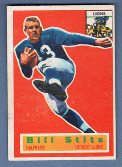 1956 Topps #56 Bill Stits EX  GO109