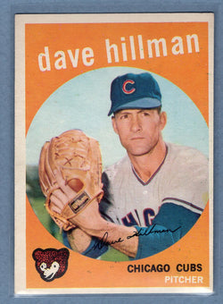 1959 Topps #319 Dave Hillman (2) EX-MT  GO73