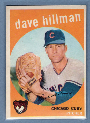 1959 Topps #319 Dave Hillman (2) EX-MT  GO73