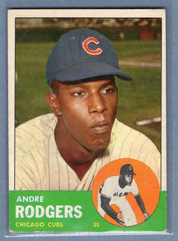 1963 Topps #193 Andre Rodgers VG-EX Set Break