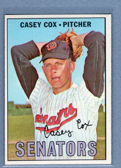 1967 Topps #414 Casey Cox (b) EX-MT   GO340