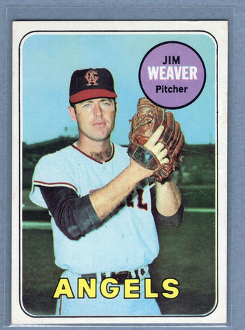 1969 Topps #134 Jim Weaver  EX-MT  GO700