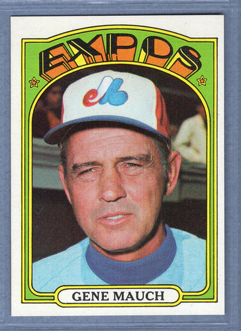 1972 Topps #276 Gene Mauch MG EX-MT   GO464