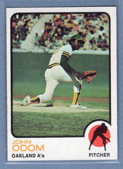 1973 Topps #315 John Odom  EX  GO550