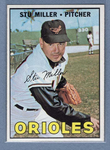 1967 Topps #345 Stu Miller EX-MT   GO440