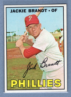 1967 Topps #142 Jackie Brandt EX-MT  GO368