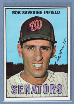 1967 Topps #27 Bob Saverine EX-MT    GO323